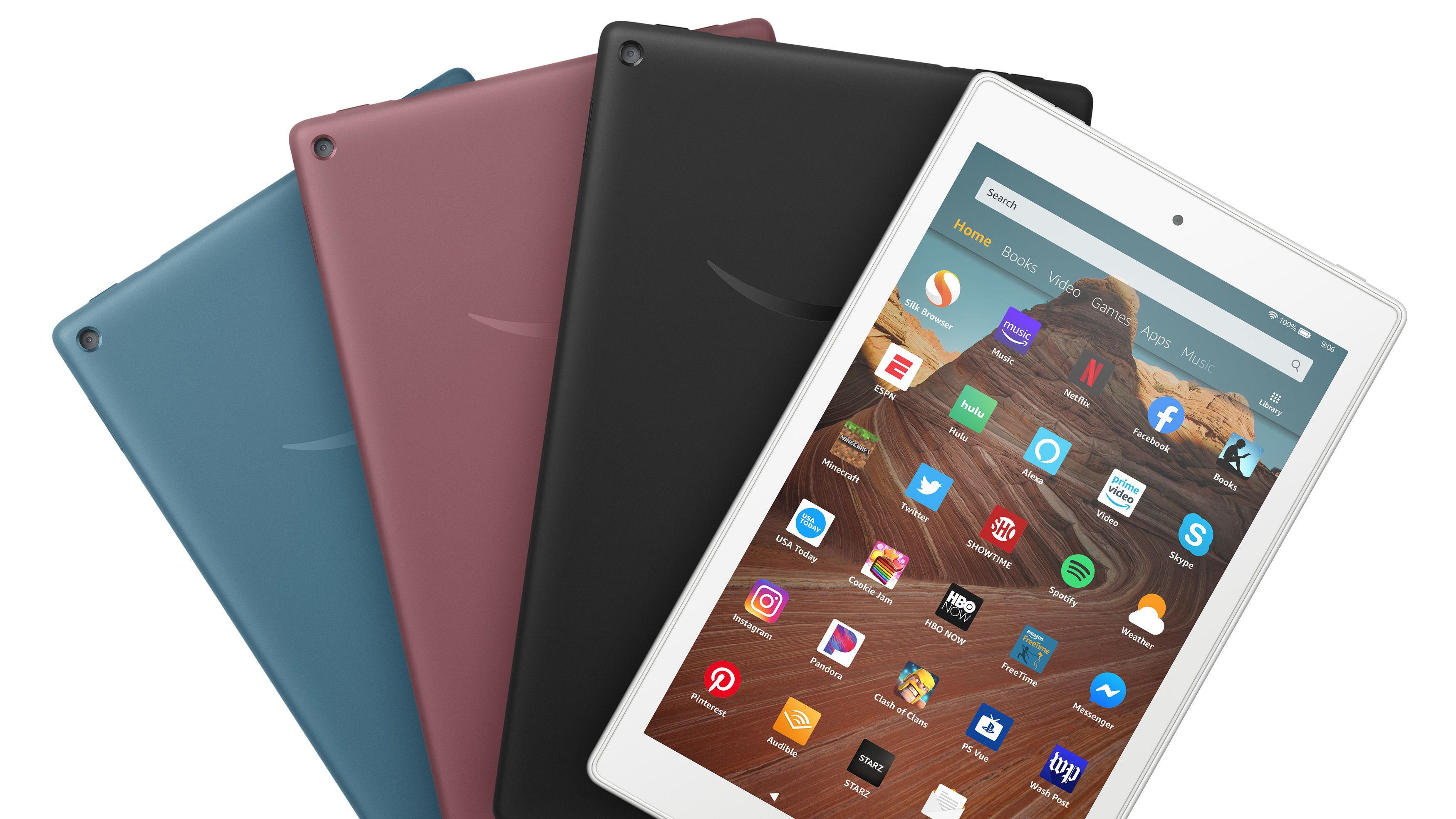 Amazon updates Fire HD 10 tablet with USB Type-C and Android Pie