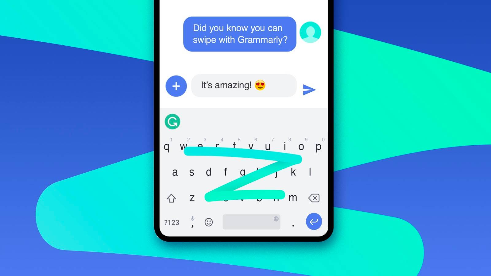 Grammarly Keyboard adds swipe typing