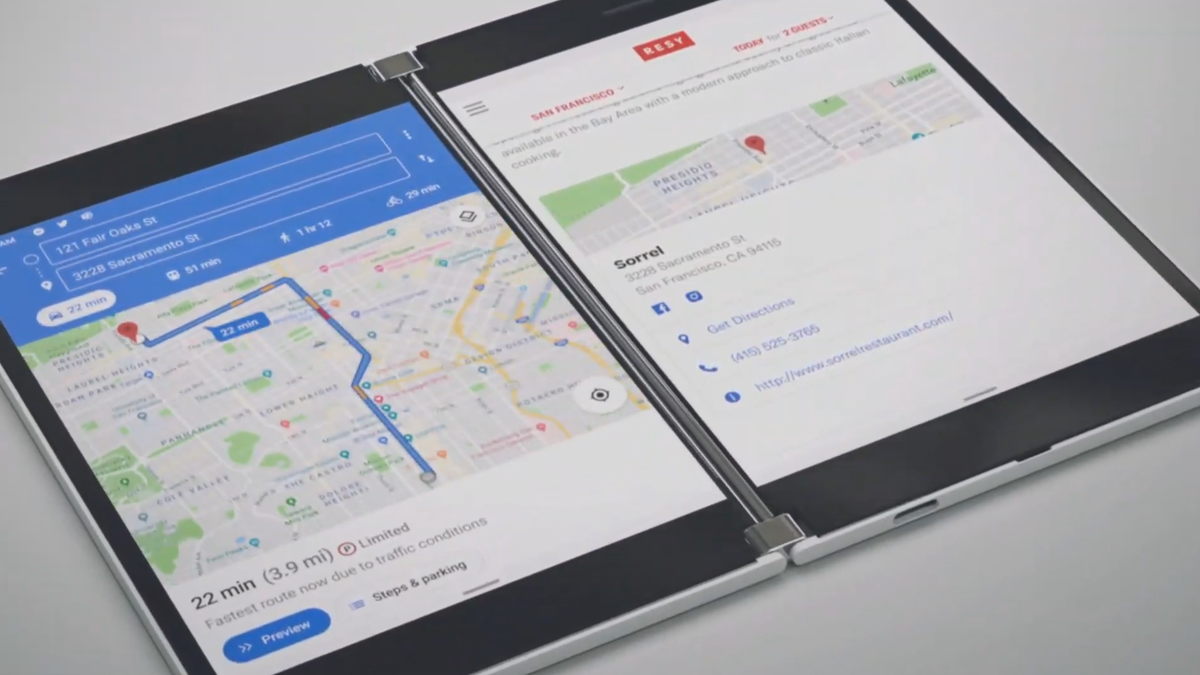 Chrome for Android possibly adding proper support for dual displays