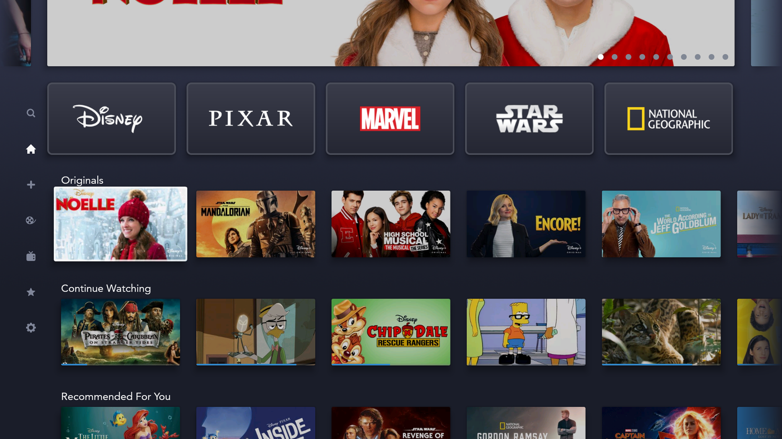 Disney+ makes it easier to continue watching your shows and movies