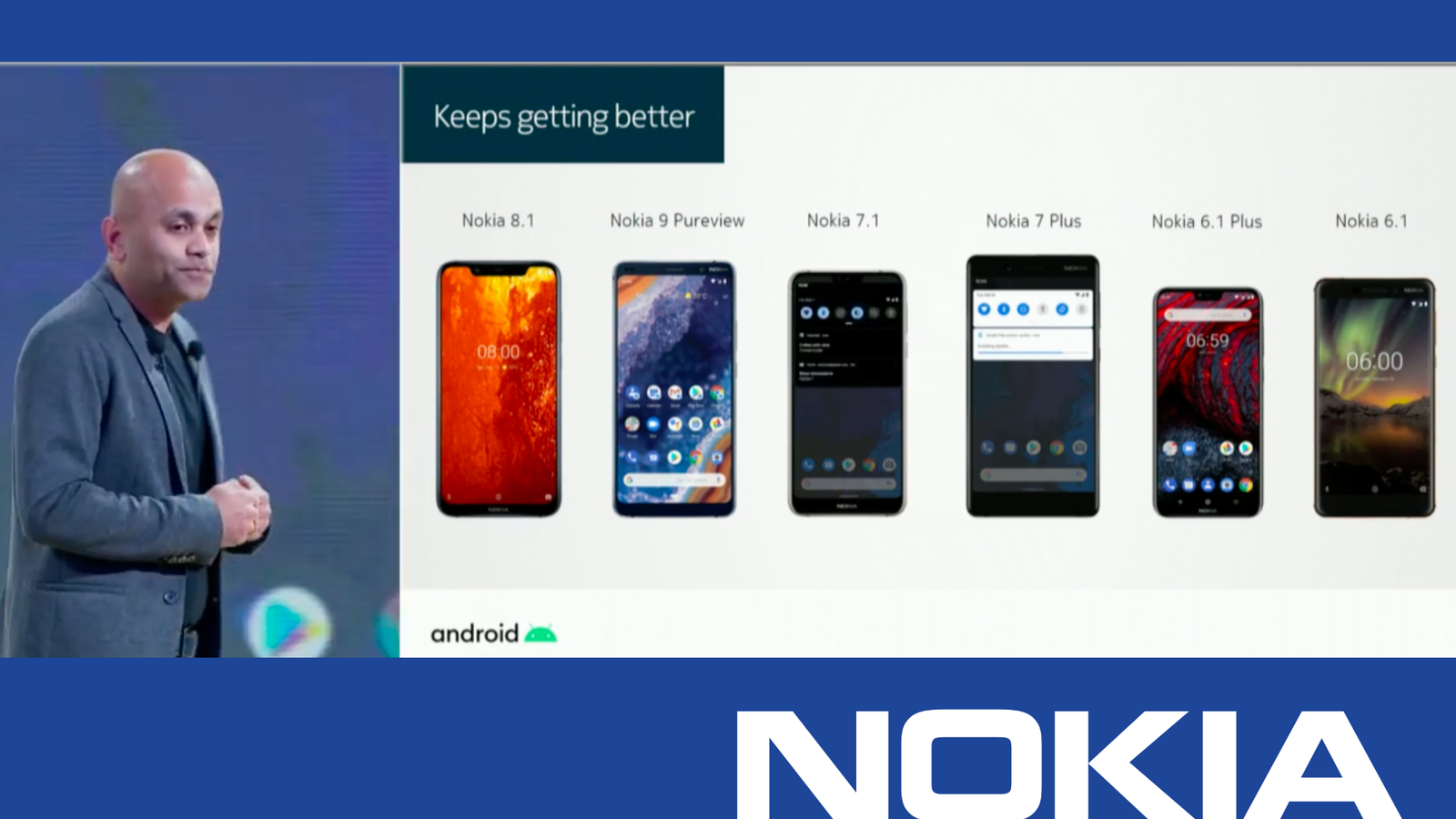 Nokia 9 PureView gets its Android 10 update, 7.1 to follow next week ...