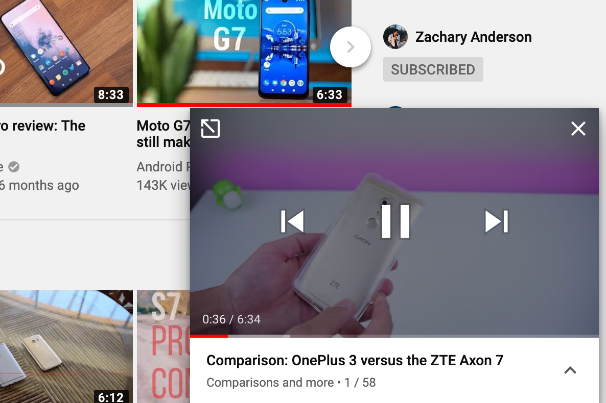 YouTube improves the mini player and simplifies playlist sharing on desktop