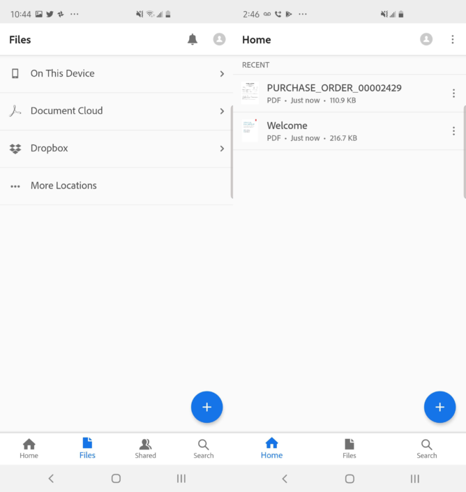 How to sign or fill out a PDF document on Android