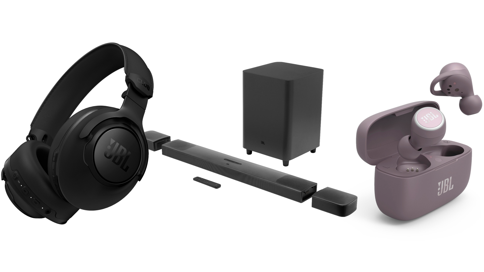 JBL reveals five new headphones and Dolby Atmos Soundbar with built-in ...