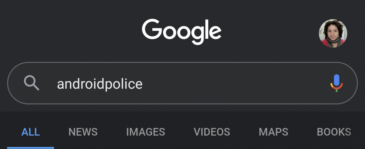 Google app tests a darker shade of gray, shows a few signs of AMOLED black