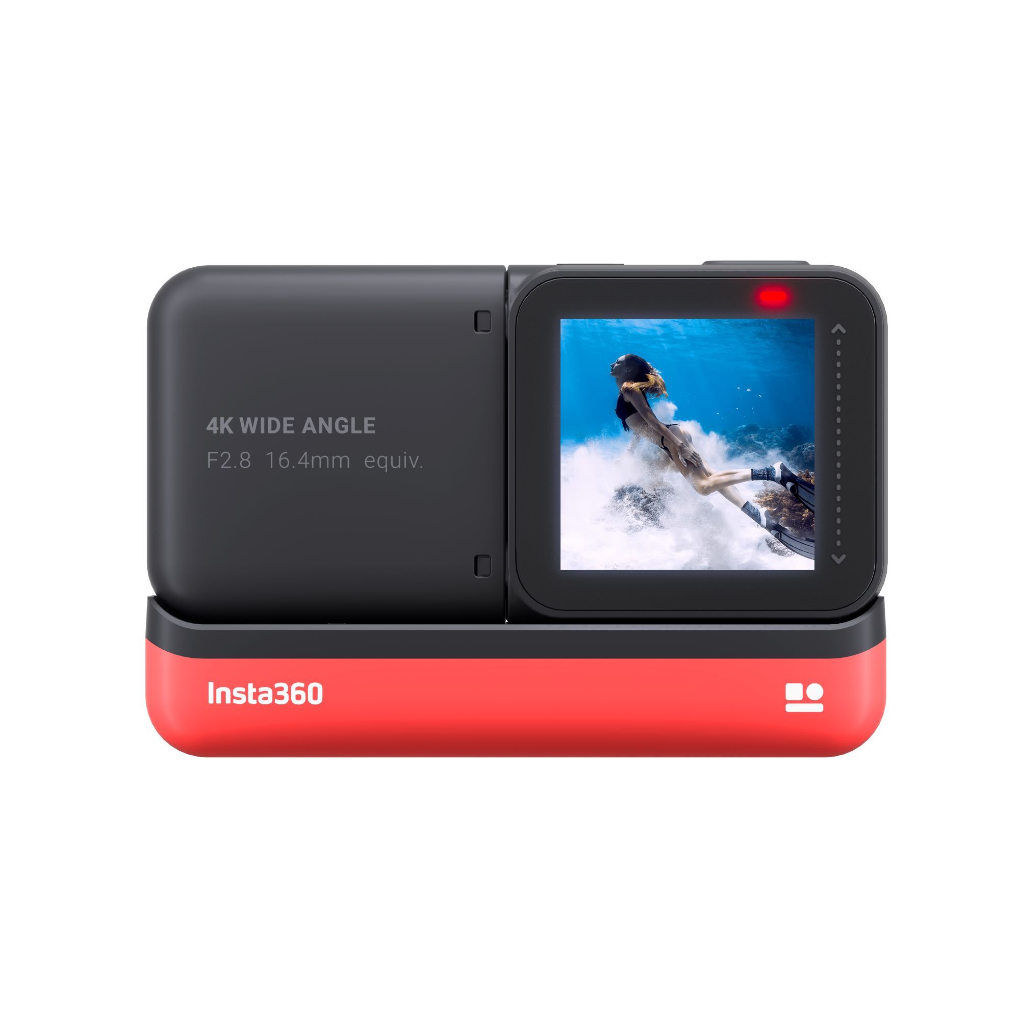 ★ Insta360 ONE R Edition CINAKGP-A Insta360 One R is a modular 360 and action cam with IPX8