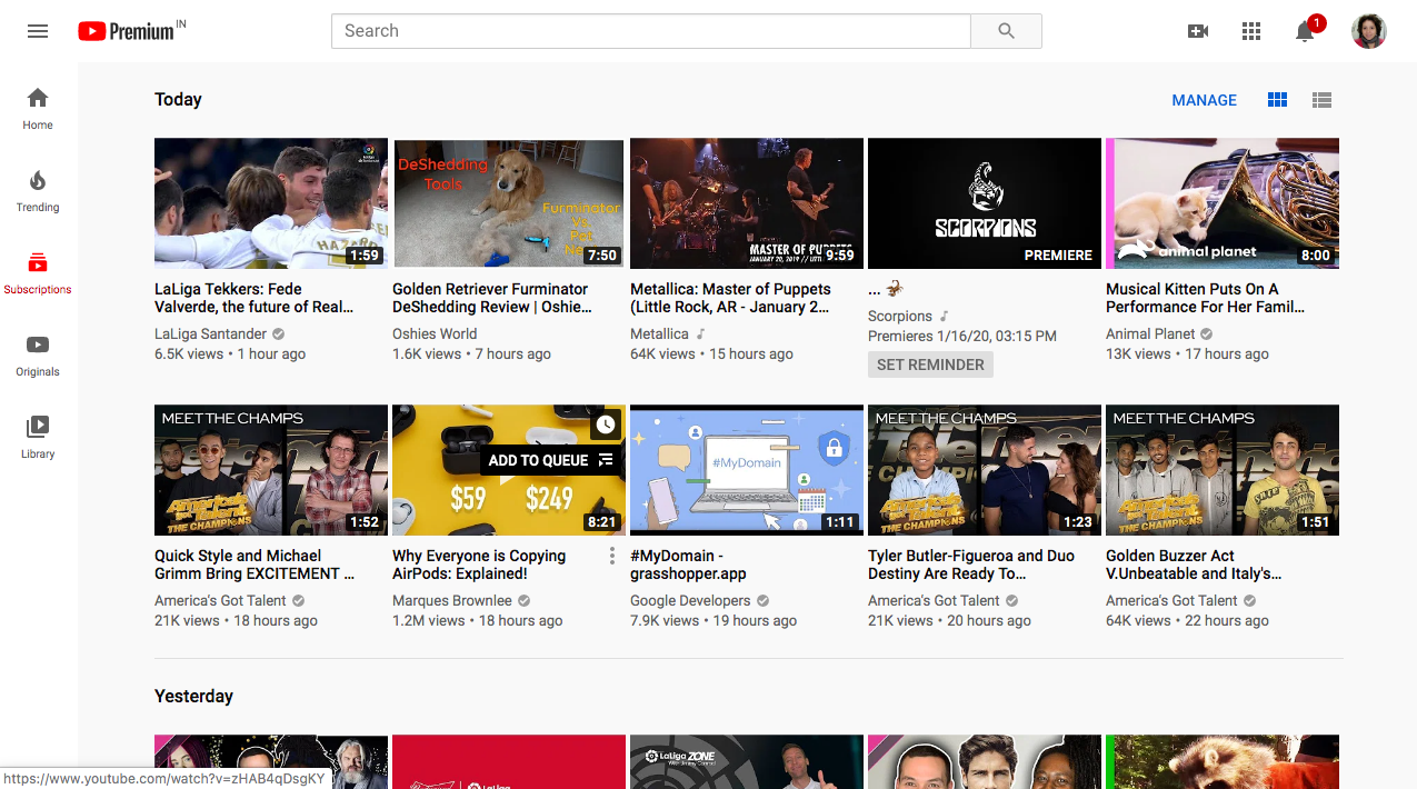 How to queue up videos to watch on YouTube (web-only)