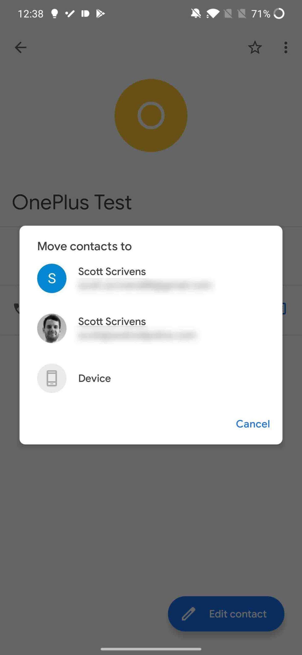 Google Contacts can now back up and sync contacts saved to your phone's ...