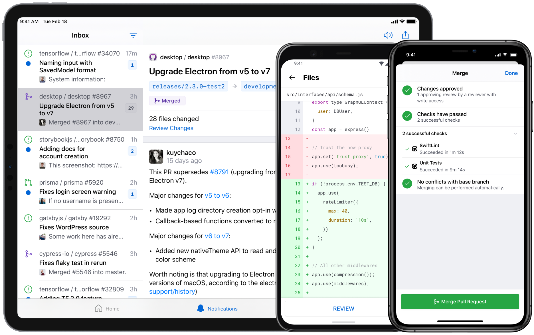 GitHub app for Android and iOS leaves beta, now available for all