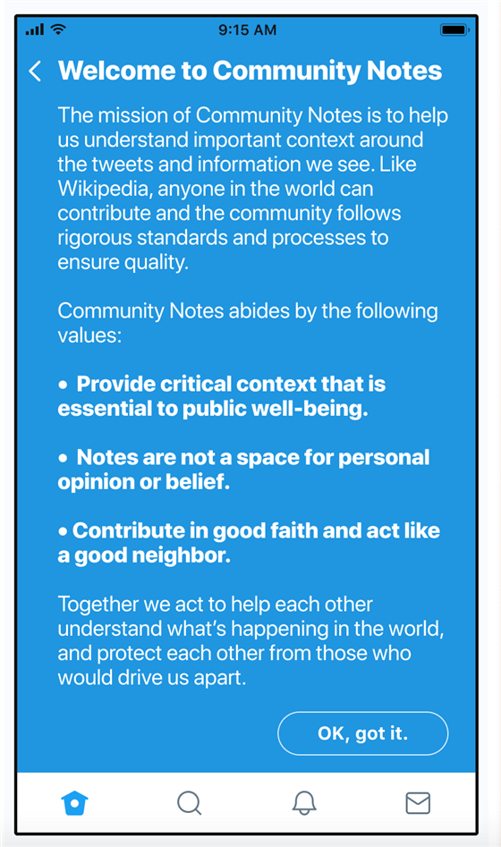 Twitter leak shows how volunteer fact-checking process could work