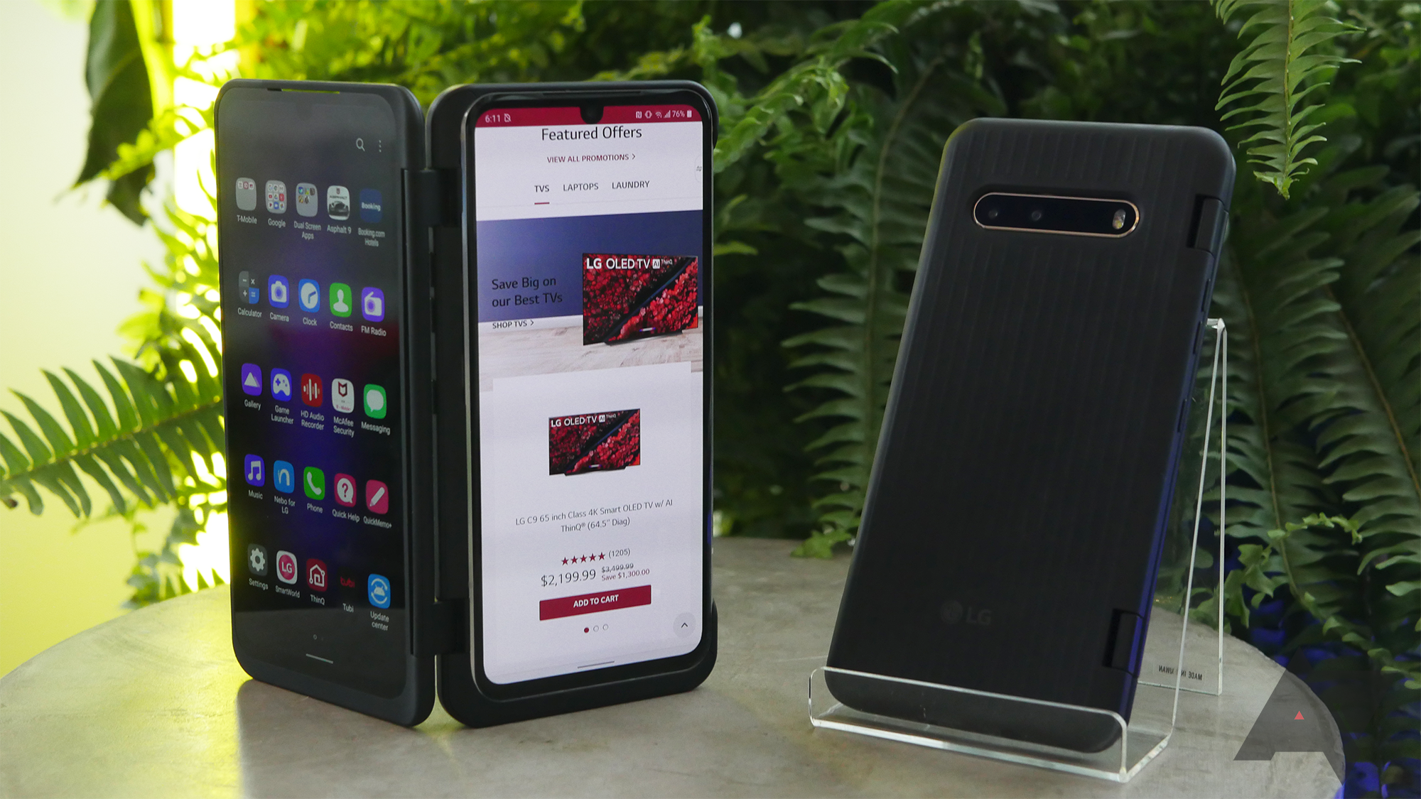 LG unveils the V60 ThinQ 5G with dual screens, 5000mAh battery