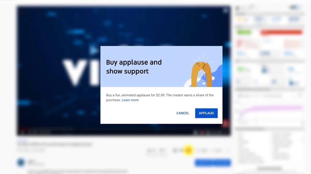 YouTube lets you donate to creators and videos you like by buying a $2 ...