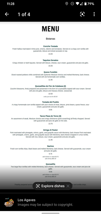 Menu Lens Google Lens helps you choose the best dishes when browsing restaurant ...