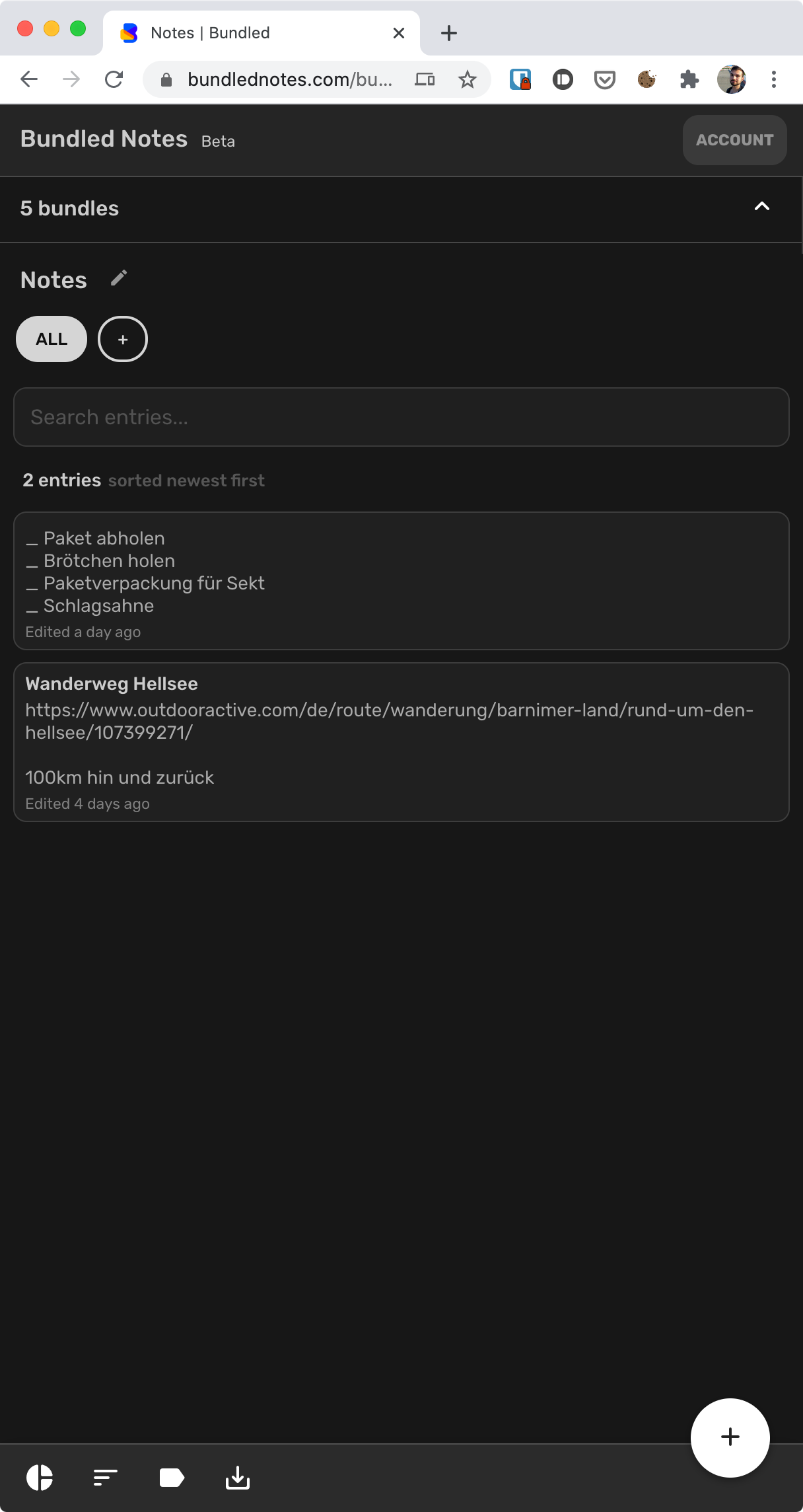 Bundled Notes is like Google Keep on steroids with added to-do list ...