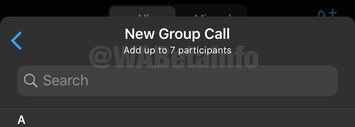 WhatsApp is rolling out 8-person group calls