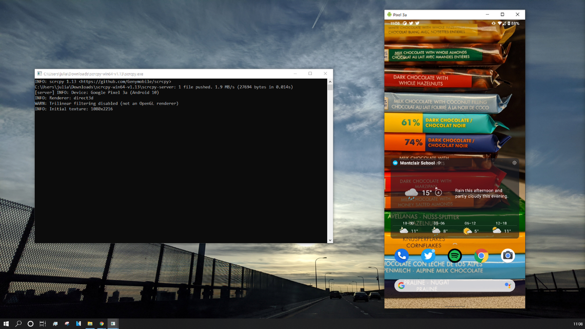 Scropy Scrcpy screen mirroring tool finally supports your smartphone's audio ...
