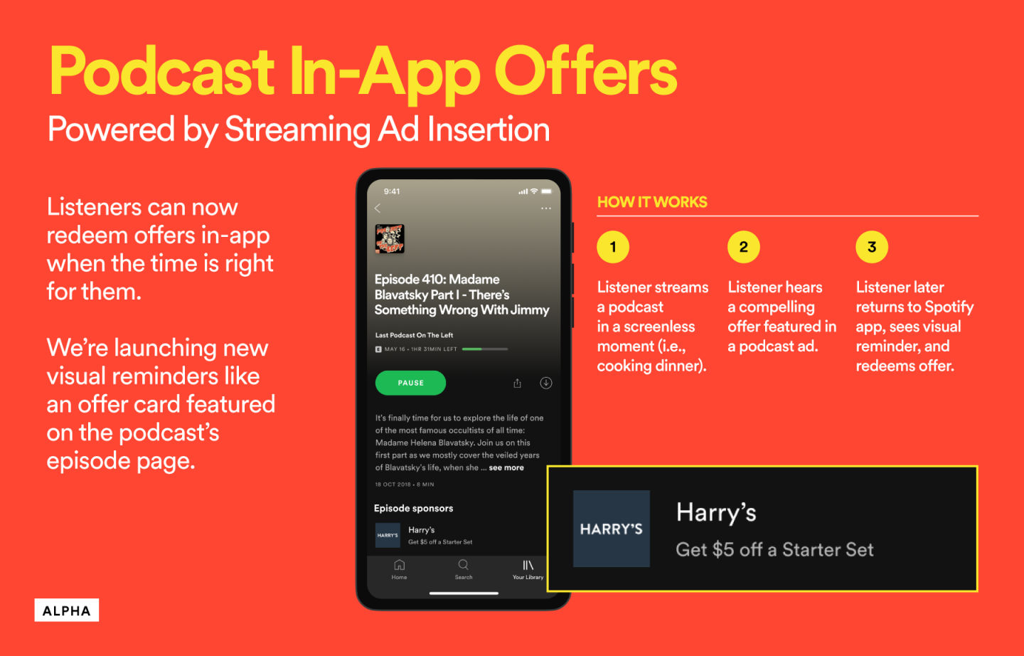 Spotify is shoving ad links with embedded promo codes into some podcast ...