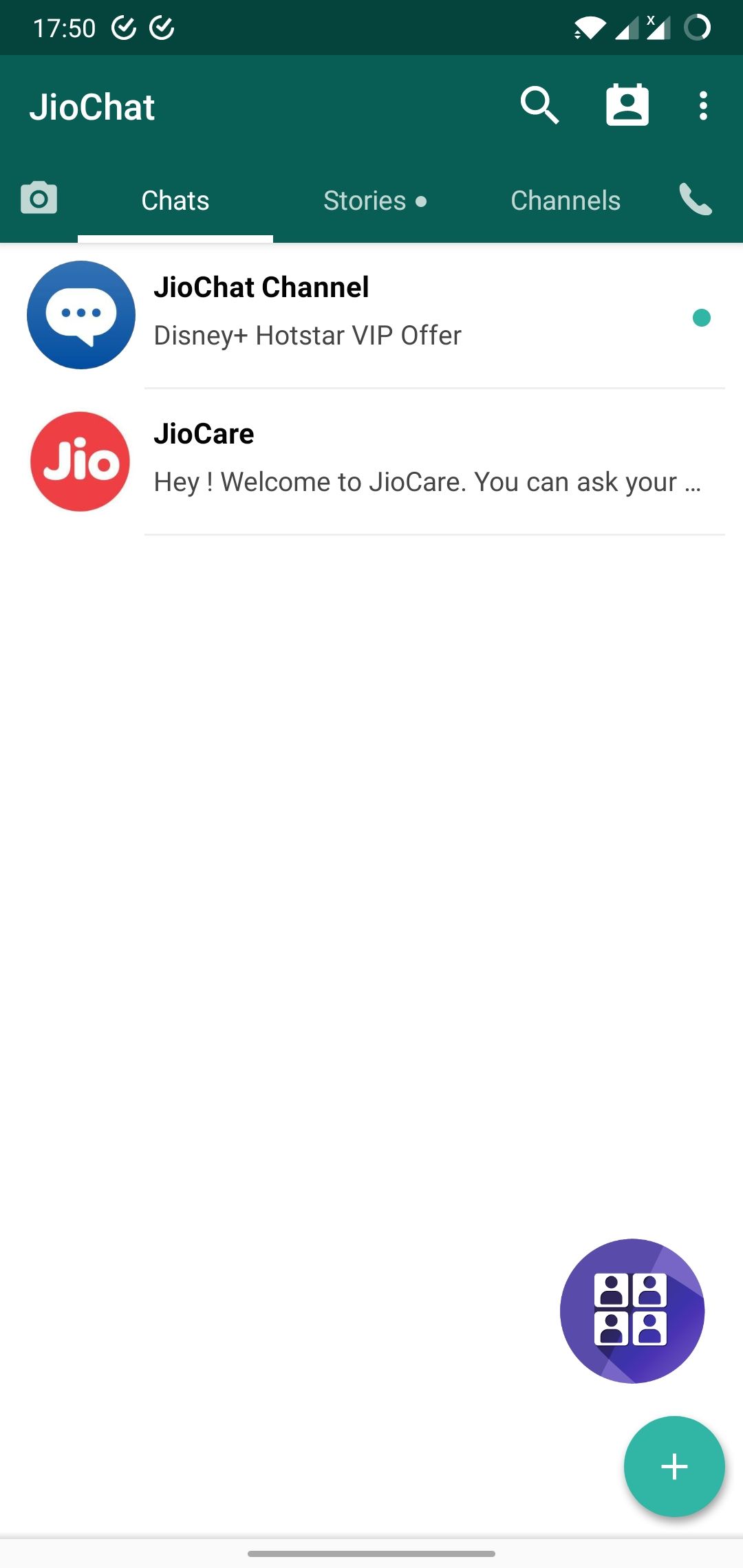 JioChat WhatsApp 2