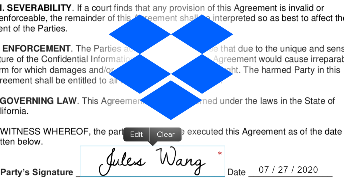 Dropbox brings new eSign feature to all desktop users