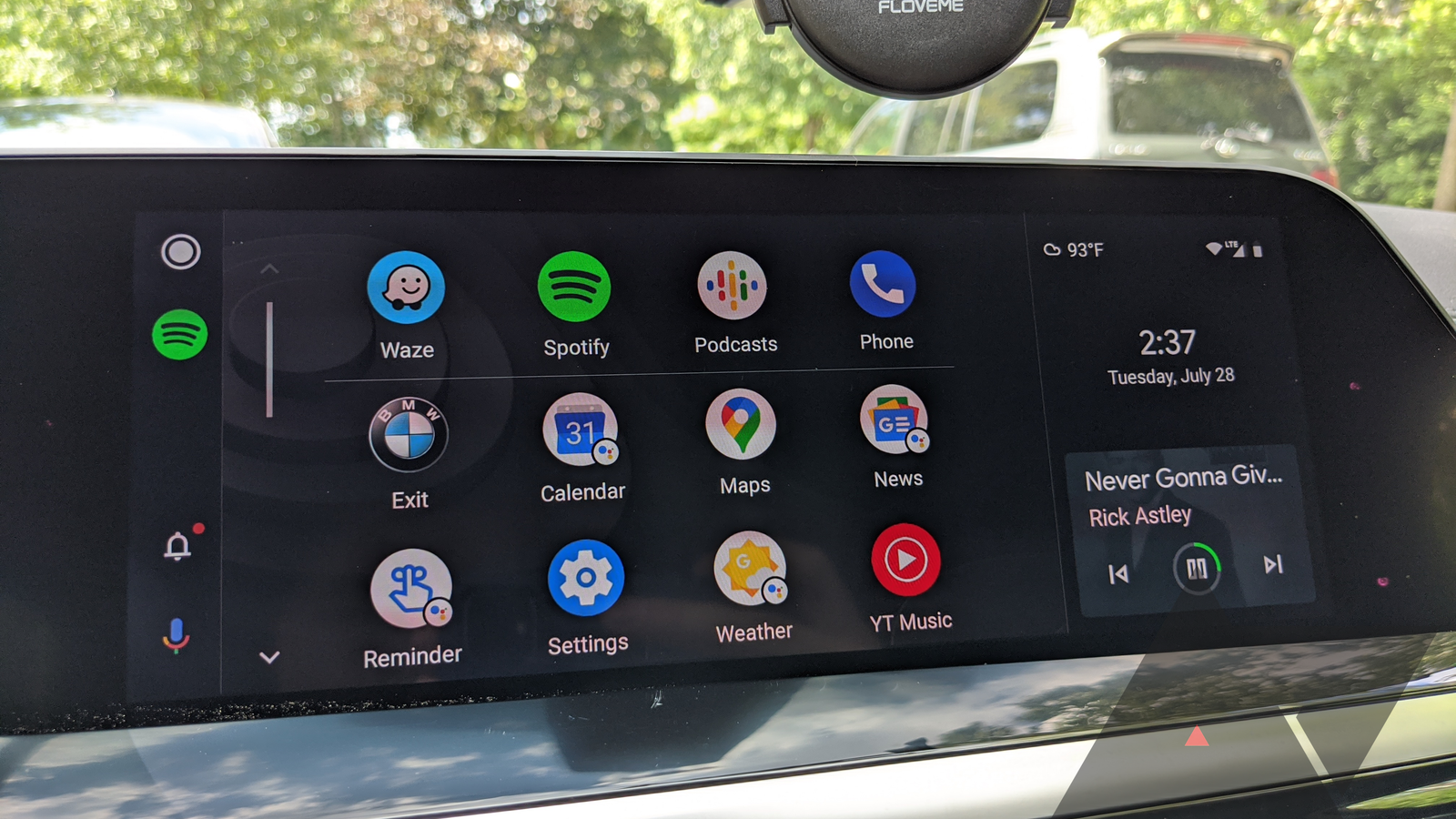 The long-awaited Android Auto update for BMWs is now available