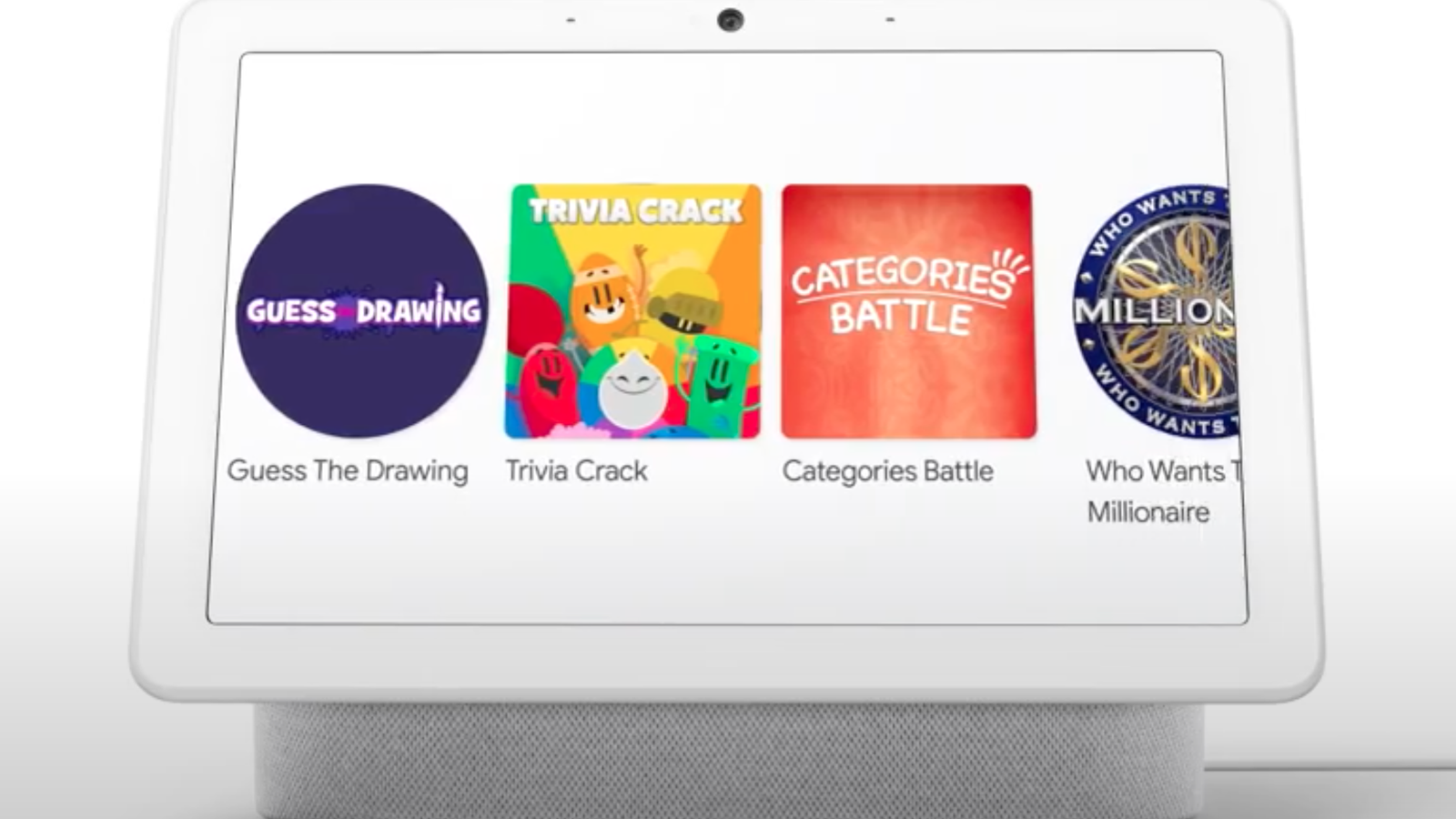 Google Assistant is bringing visual and touch-enabled games to smart ...