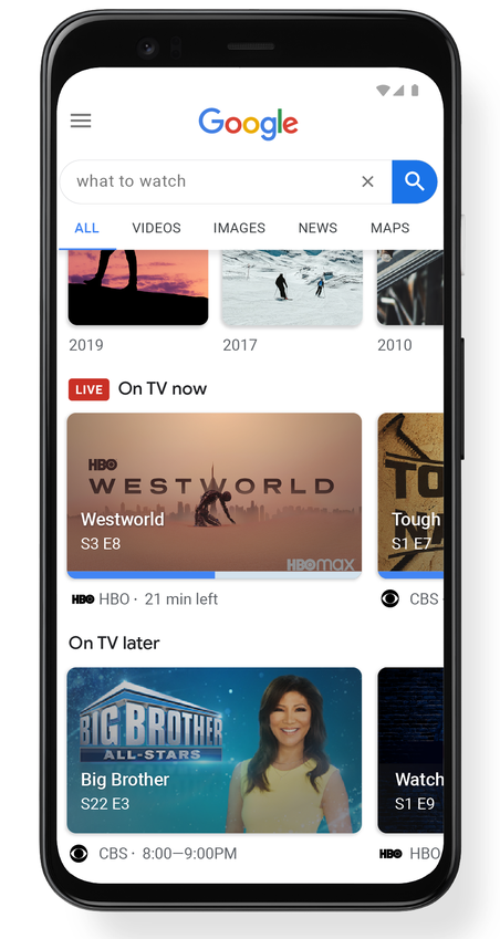 Google is making live sports and TV shows easier to watch in Search