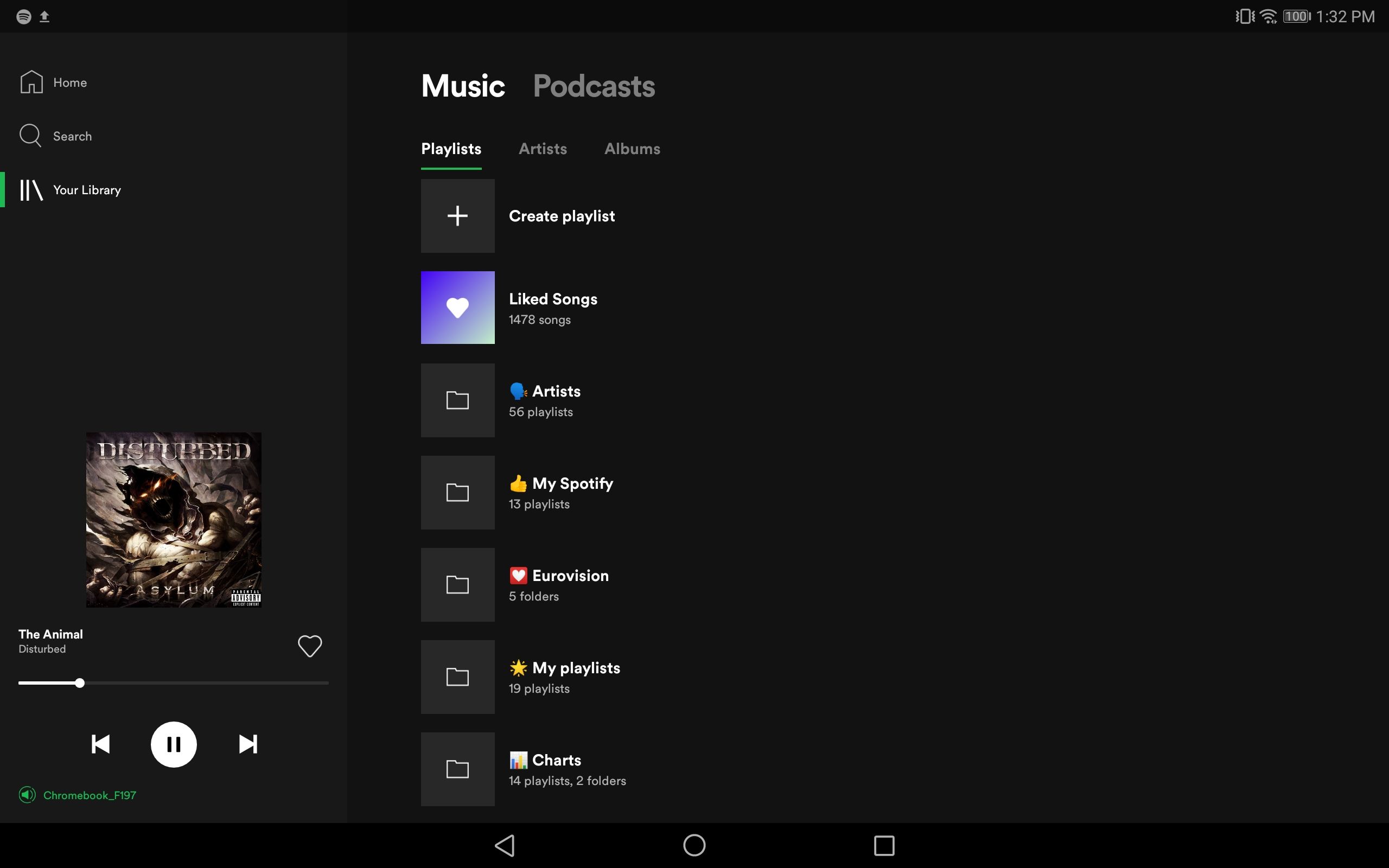 Spotify optimizes its interface for Android tablets and Chromebooks