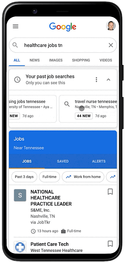 Google Search makes it easier to find jobs, recipes, and products with ...