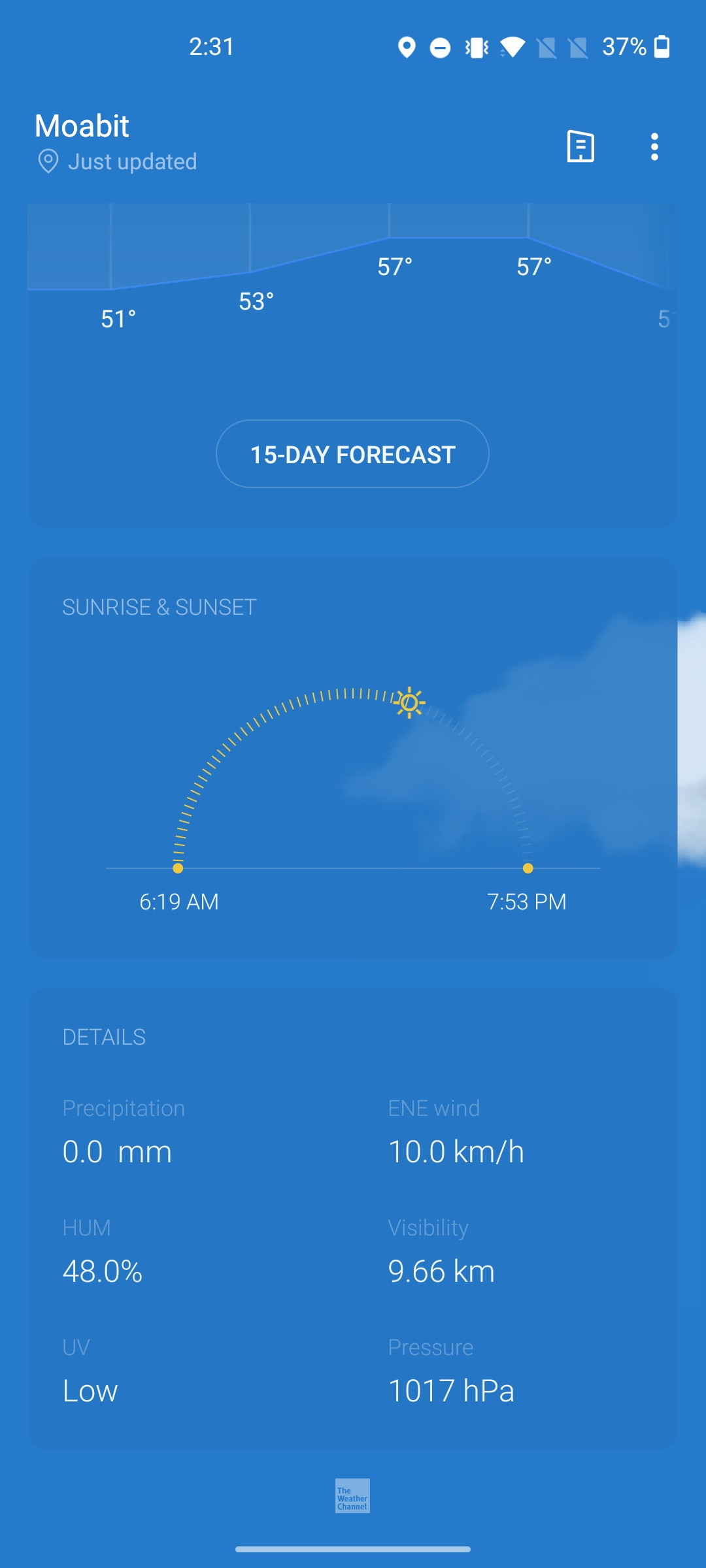 New OnePlus Android 11 weather app is available for everyone on ...