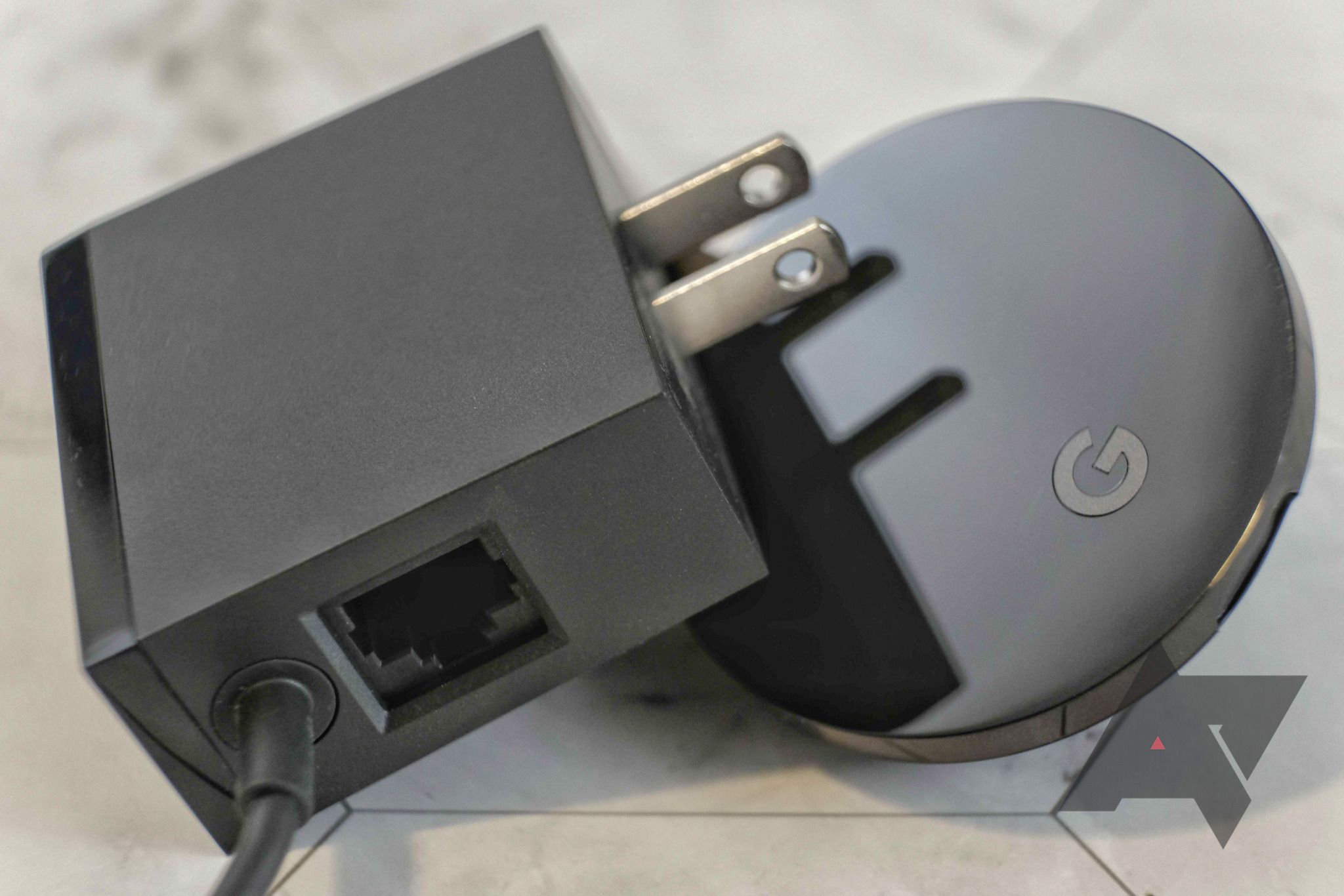 The new Chromecast with Google TV will get an Ethernet adapter