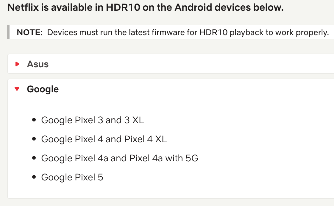 The new Pixel phones stream Netflix in glorious HDR10, because of ...