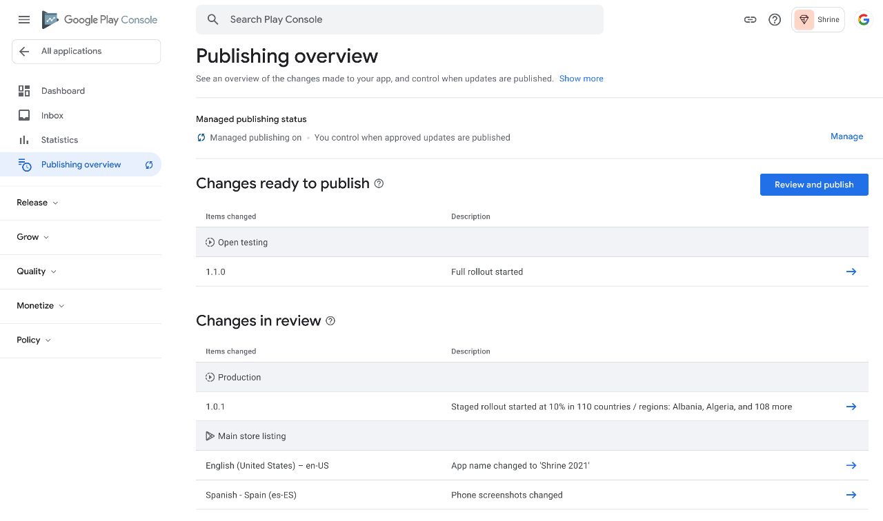 Google Play Console introduces new publishing controls and a more ...