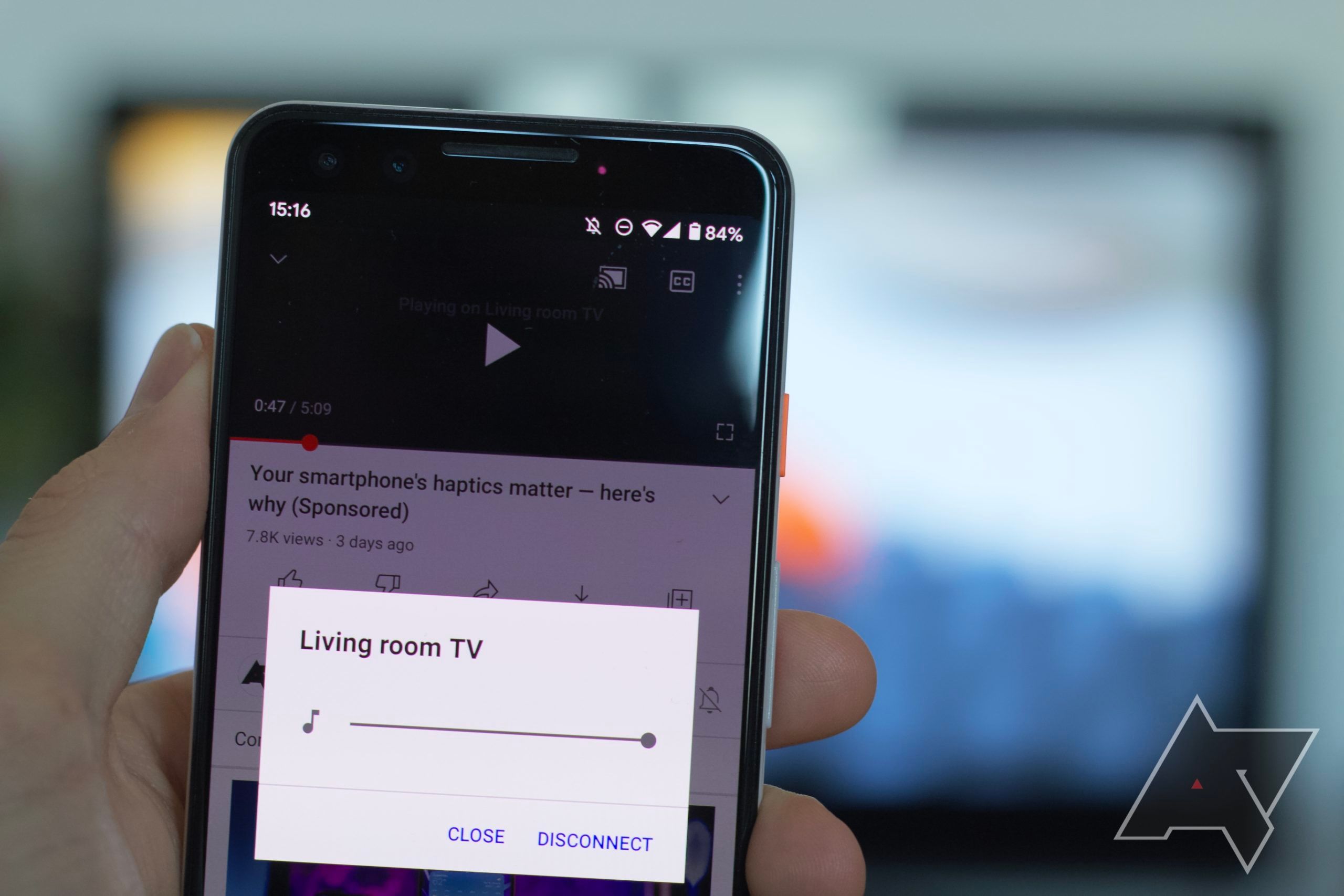 chromecast volume hero 2