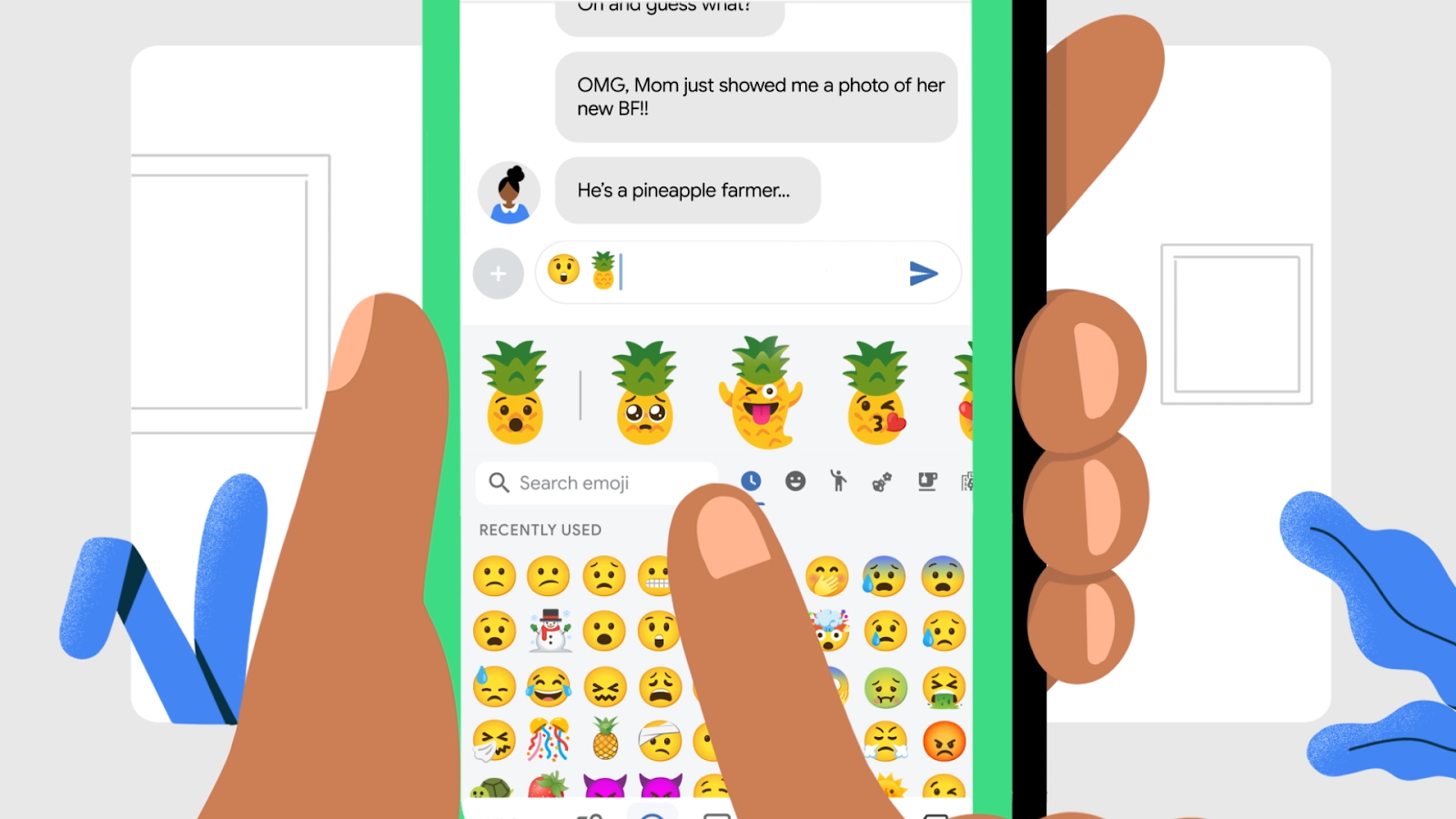 Android gets thousands of new emoji combinations, AI-generated audiobooks,  and more, image size:1600x900