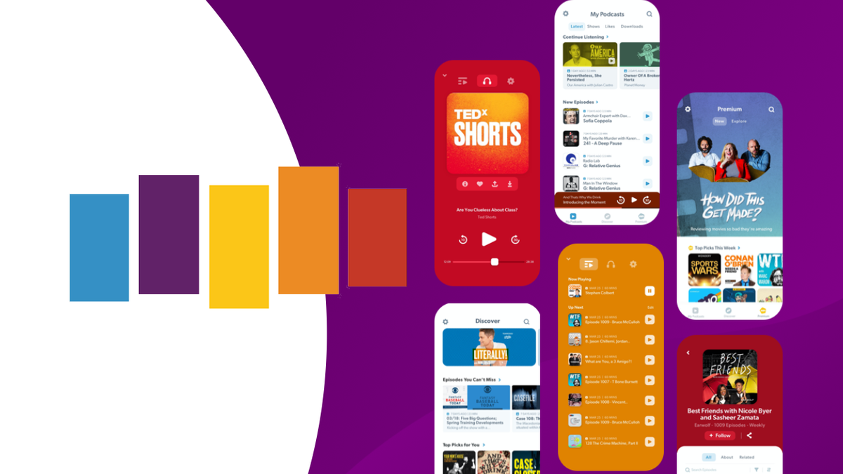 The Stitcher app finally gets the makeover it needs with custom show ...