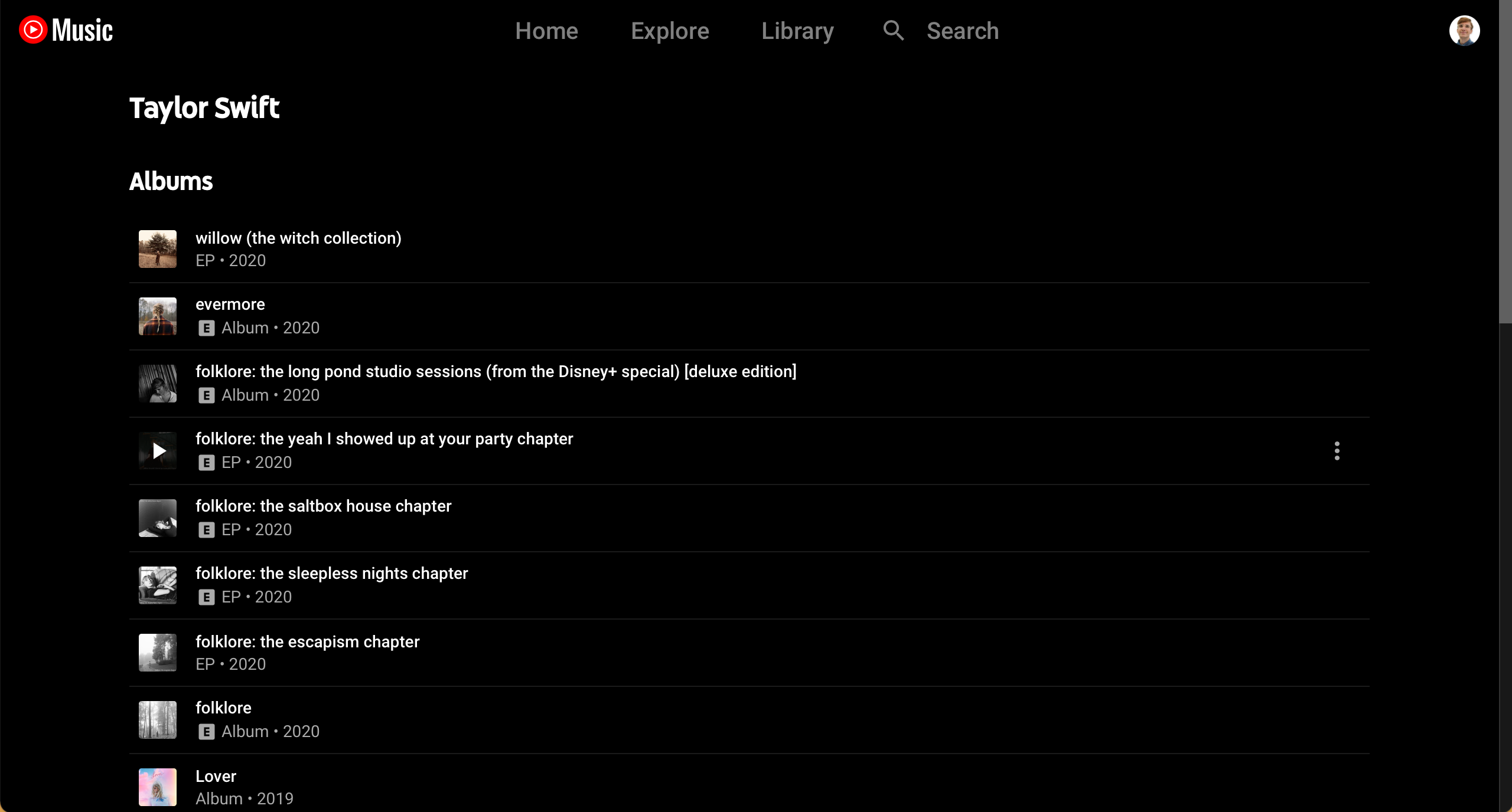 YouTube Music swaps album list layout for a more glanceable grid in ...