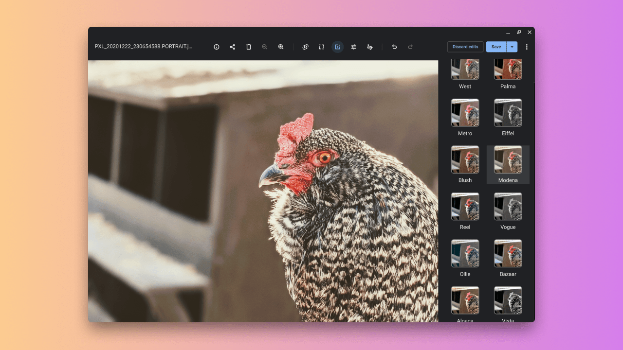The Chrome OS Media app will soon gain annotation tools, color filters ...