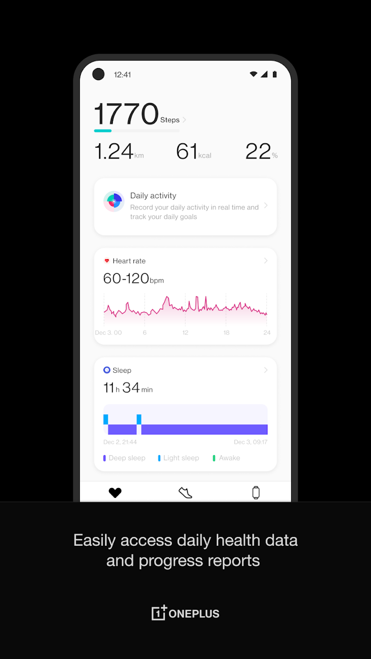 OnePlus Health app shows up on Play Store ahead of OnePlus Band's launch