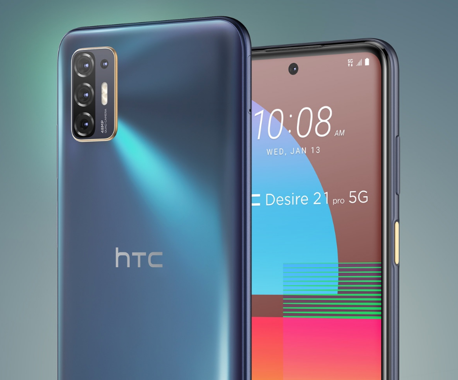 HTC Desire 21 Pro 5G goes official with 90Hz screen and 5,000mAh