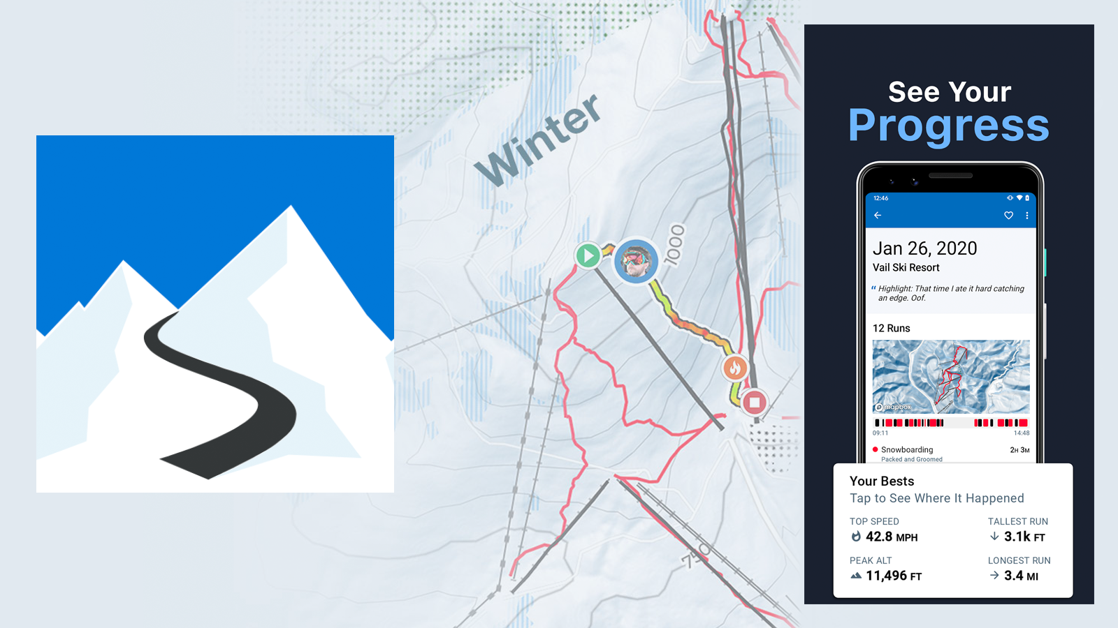 Slopes app comes to Android with powerful tracking for your snowboard ...