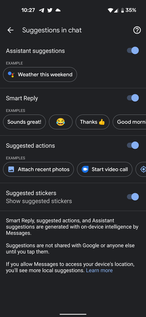 Google Messages sweeps Assistant-branded features out of view