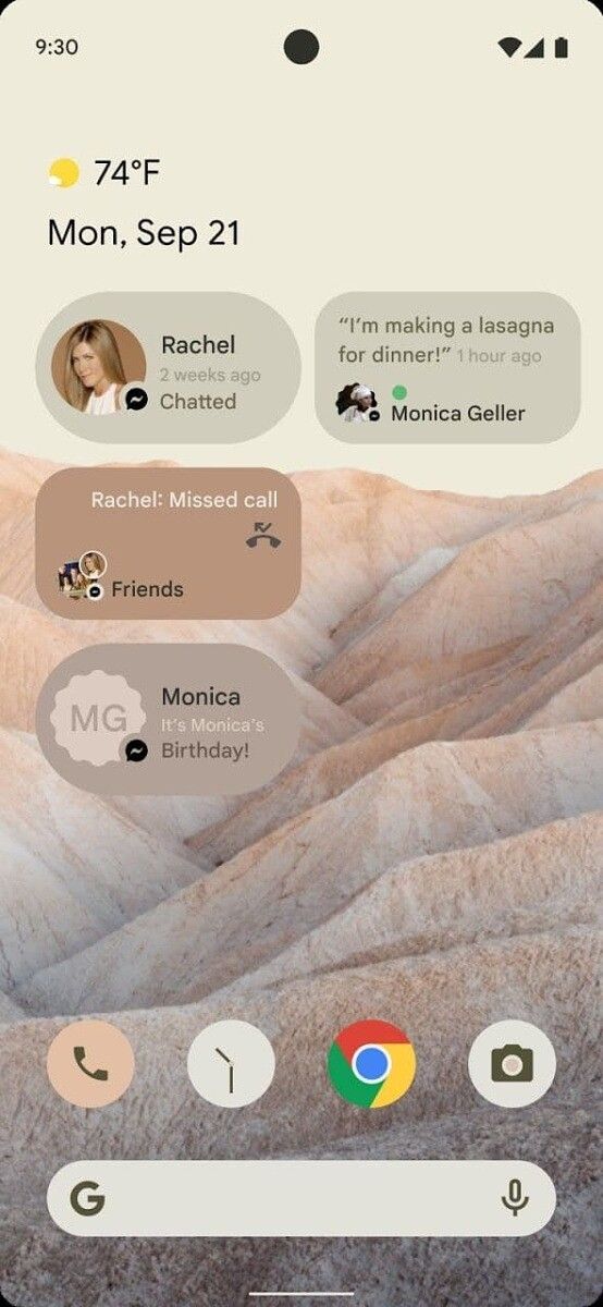 Here’s what Android 12's conversation widgets will look like