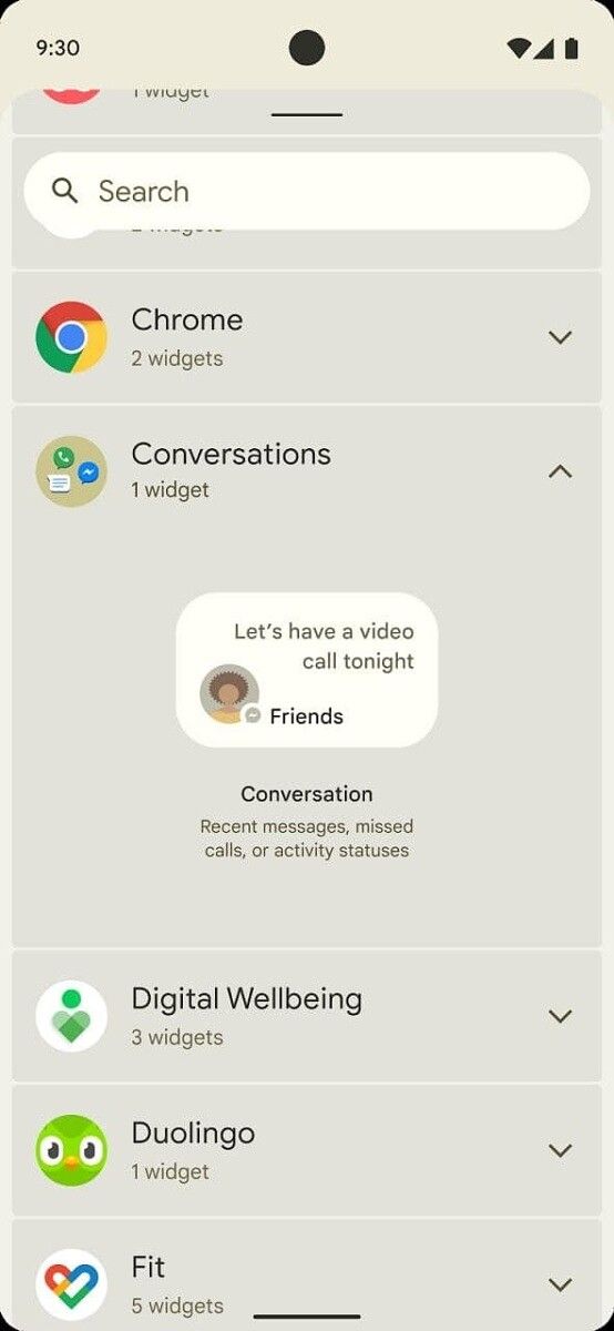 Here’s what Android 12's conversation widgets will look like
