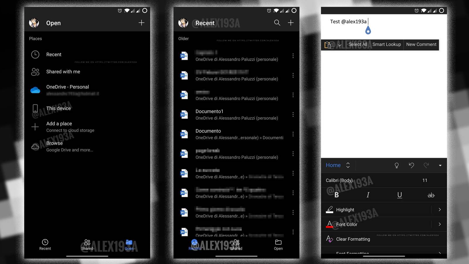 More Microsoft Office Android apps getting access to dark mode