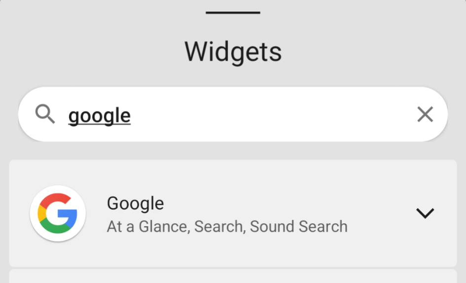 Android 12 DP3 adds a search bar to its redesigned widget picker on Pixels