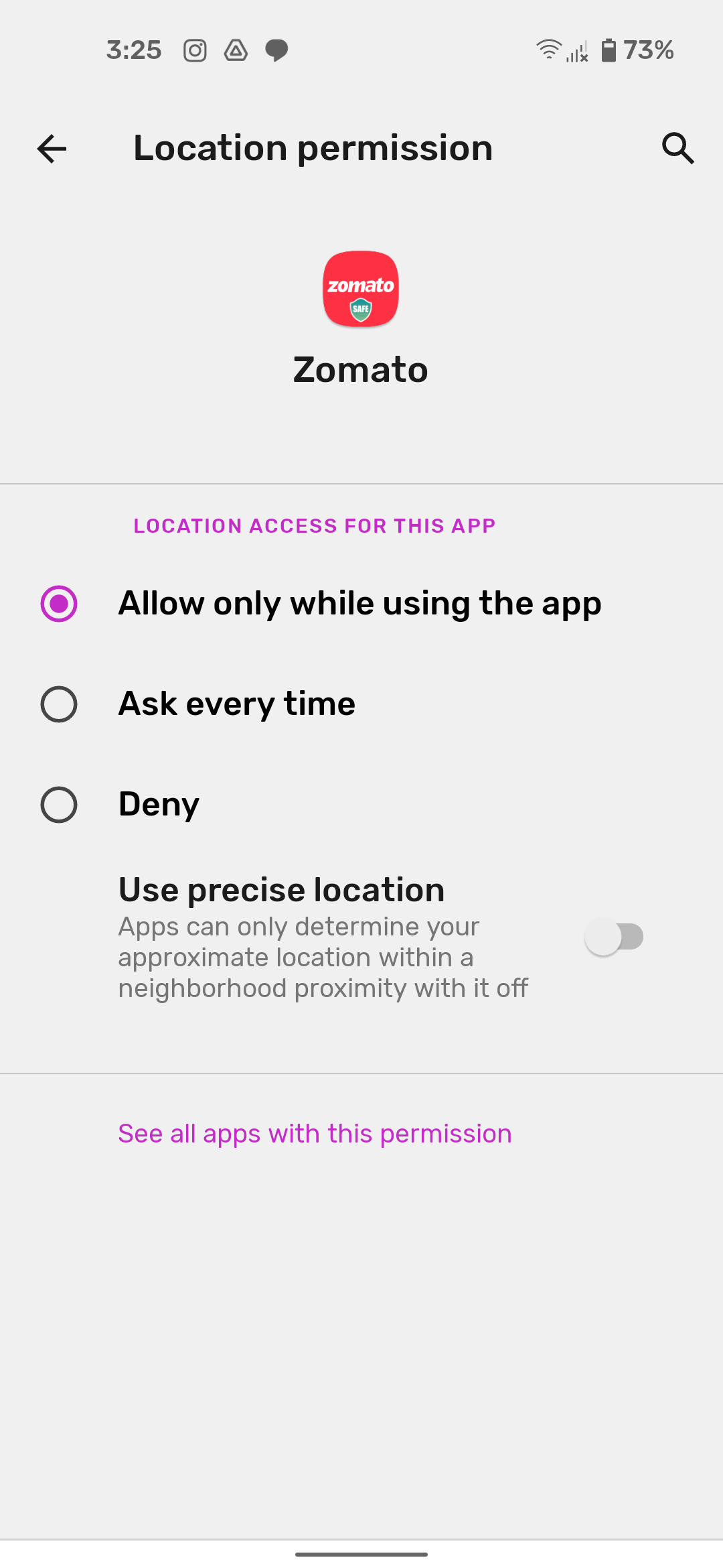 How to give apps only your approximate location on Android 12