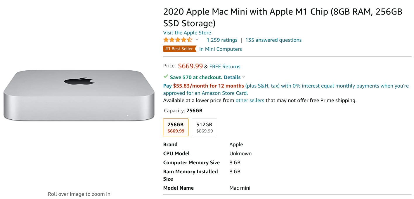 The small-but-mighty M1 Mac Mini is at its lowest price yet on Amazon