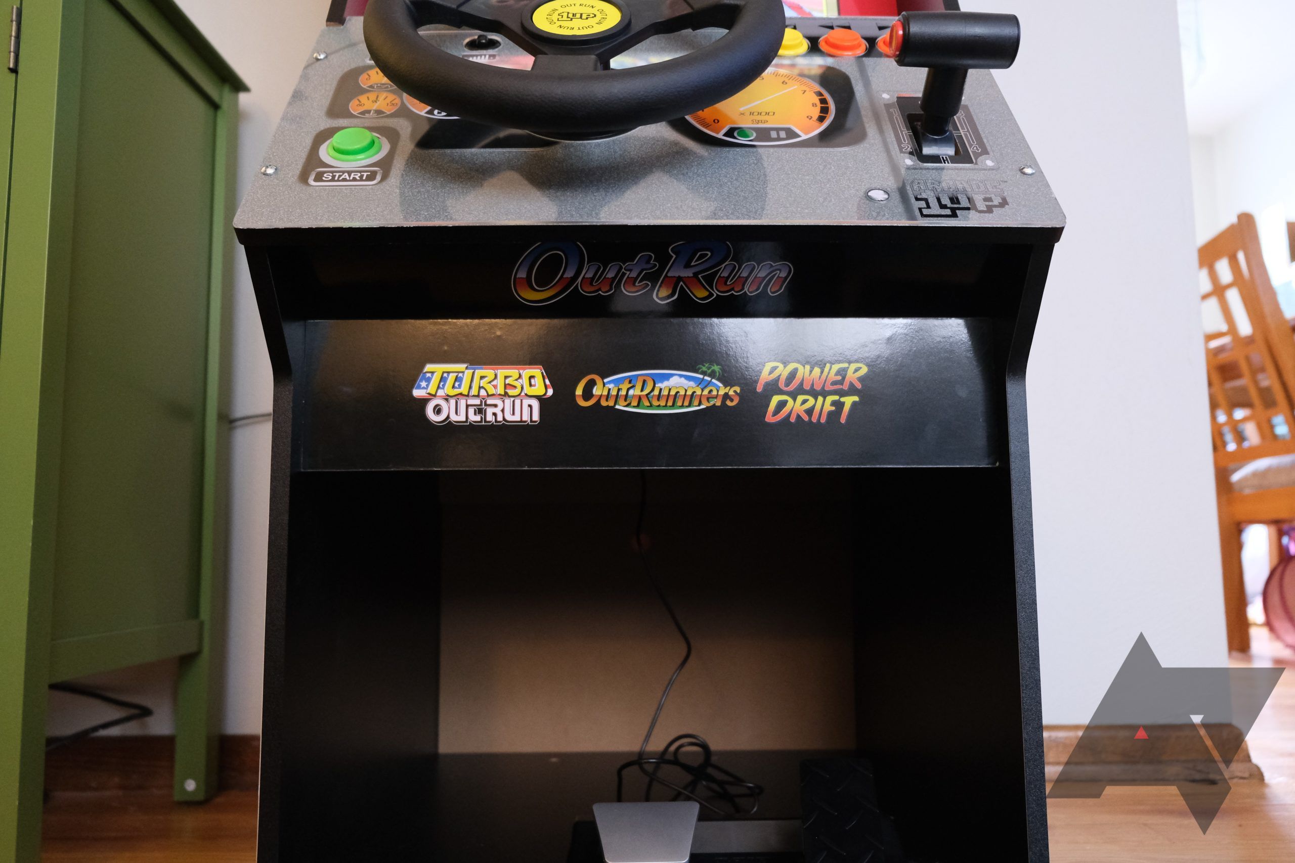 I put an Outrun arcade machine in my dining room so you don't have