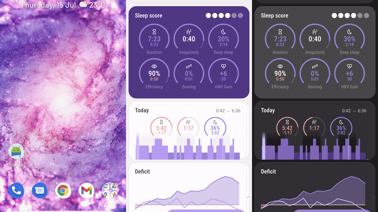 Sleep as Android picks up beta Material You support — and Android 12 ...