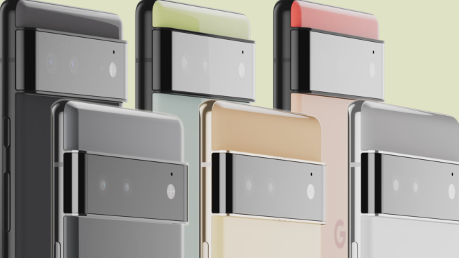 Google's color names for the Pixel 6 are as predictably silly as you'd ...